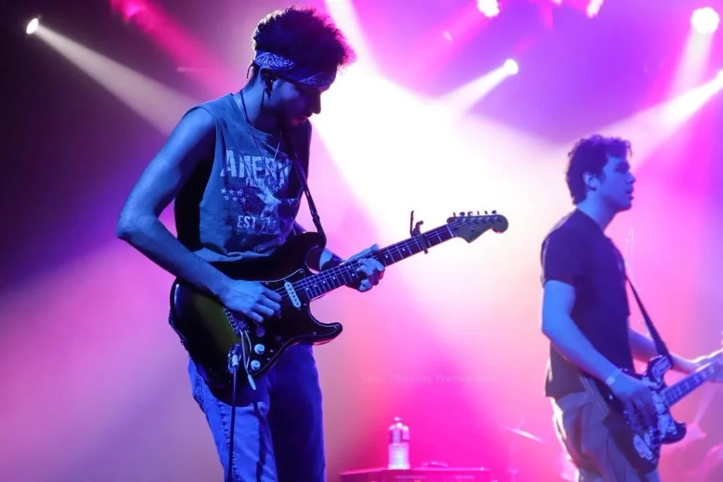 Jam Templeton on stage